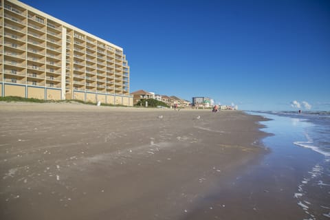 On the beach