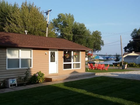 View of the Lake across the street, channel leading upto it is on the rear side.