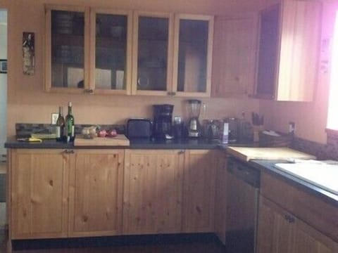 Kitchen.  Fully Furnished.