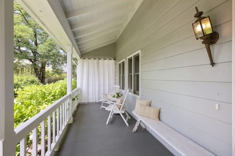 Wide front porch.