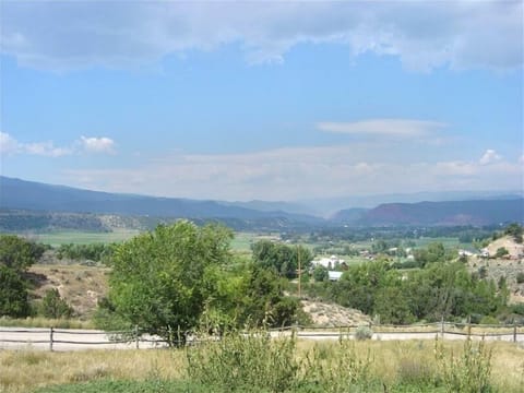 View from the back deck
