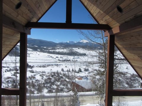 2014 Upper Deck View accessed from Log - Master bedroom