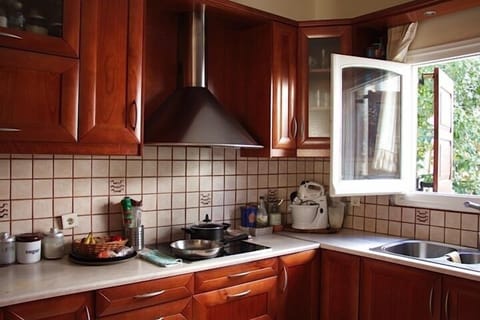 Fully equipped modern kitchen