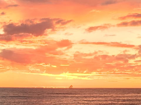 Double Masted Tall Ship at Sunset #STR21-1209