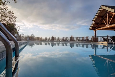 Indoor pool, a heated pool