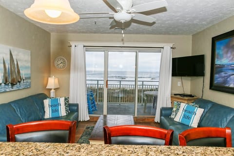 looking at beach from right side of family room