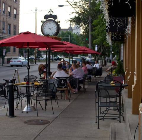 Blinker's Tavern is One Block Away: Smoke Justis is Across the Street