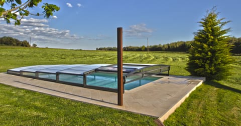 Indoor pool, outdoor pool