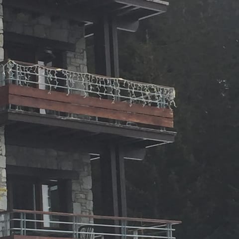 Our balcony from the road