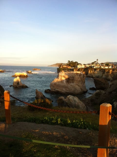Beautiful view of Shell Beach coast.