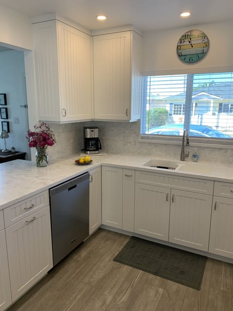 Recent remodeled kitchen with Maytag dishwasher & beautiful spacious countertops
