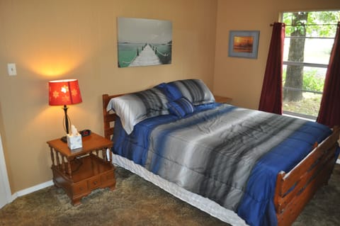 1 bedroom, iron/ironing board, travel crib, bed sheets