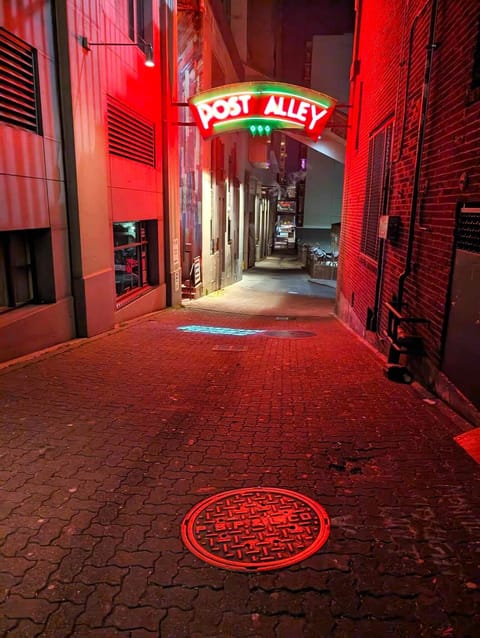 Famous Post Alley takes you right from Harbor Steps to Pike Place Market