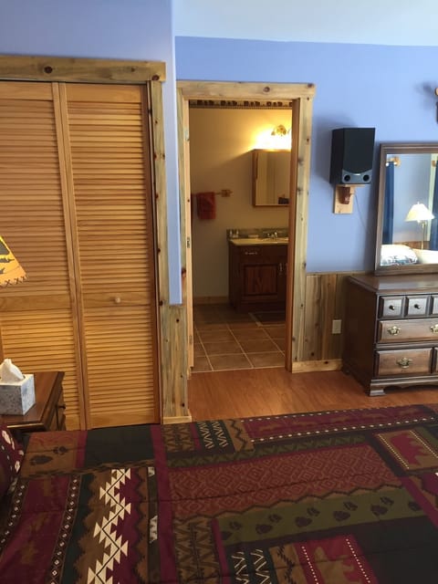 Bathroom from the bedroom