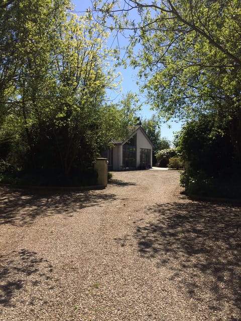Driveway to the house.