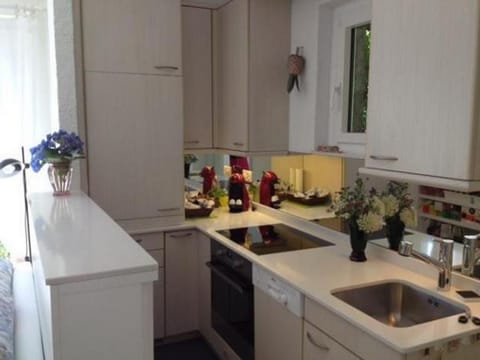 Kitchen open to Living Room