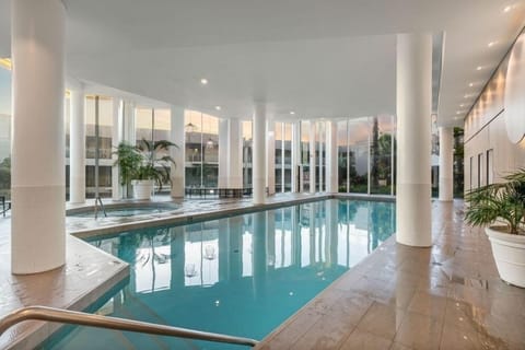 Indoor pool, a heated pool