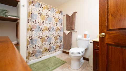 Primary Bathroom with step-in shower