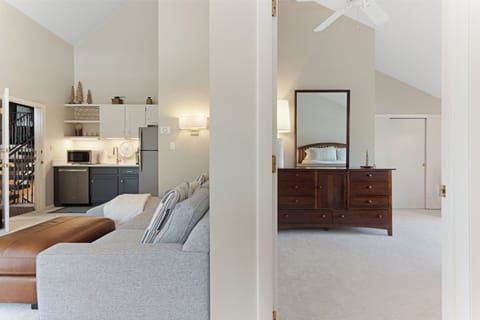 Bedroom 2 is part of a private "in-law's" suite