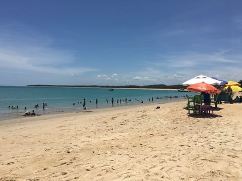 On the beach