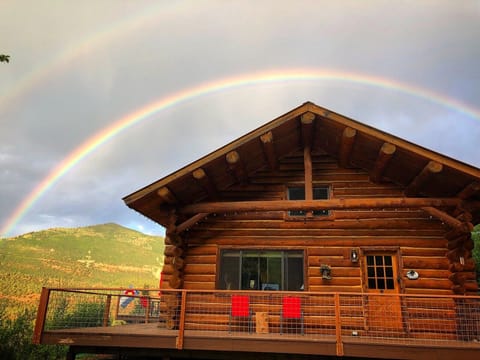 Double rainbows quite often… Come, find your pot of gold !
