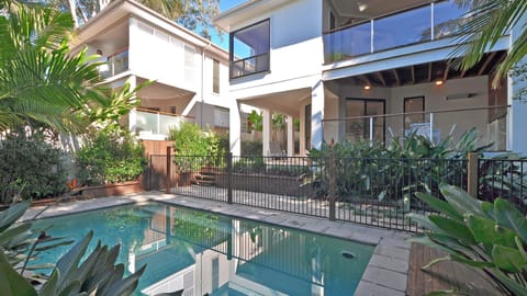 Indoor pool, a heated pool