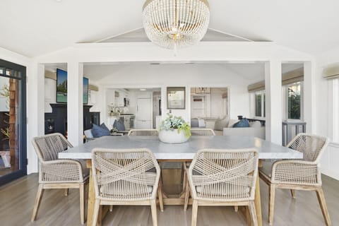 Kitchen, Family room and Dining all look out to a beautiful ocean view