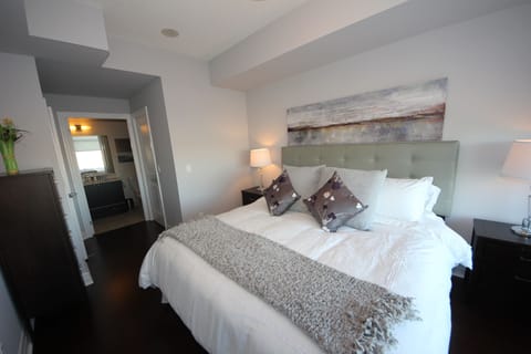 Master Bedroom with King Size Bed and Full Bath Ensuite
