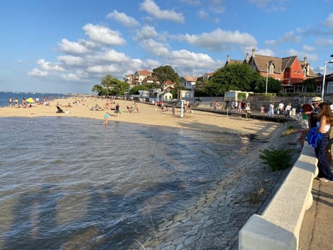 On the beach