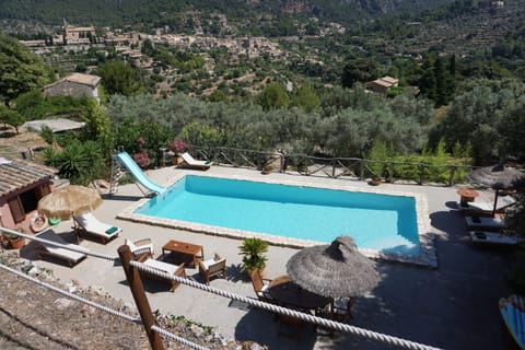 Pool Area & Village and Mountain views