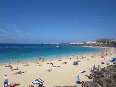 Sun loungers, beach towels