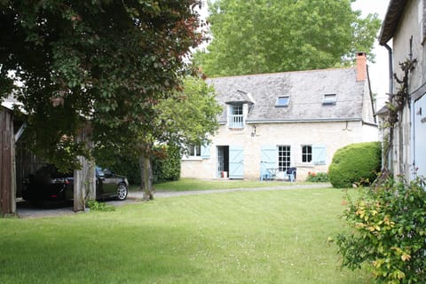 Cottage viewed from the garden