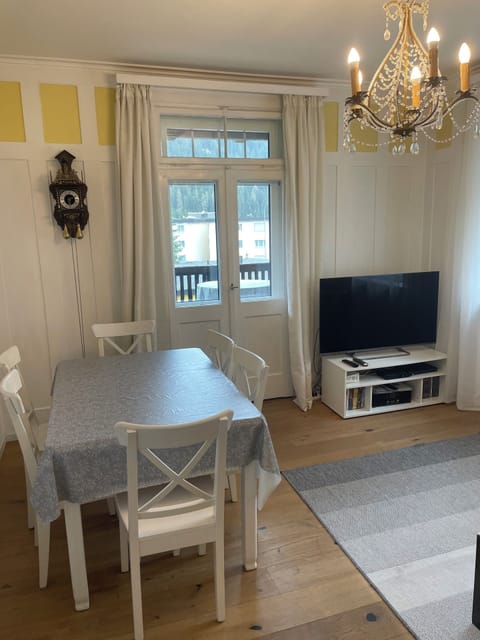 Living room with table