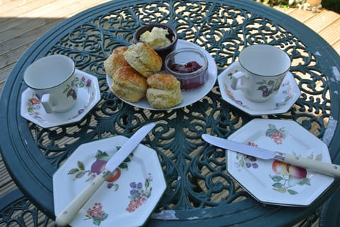 Enjoy a welcome Cream Tea