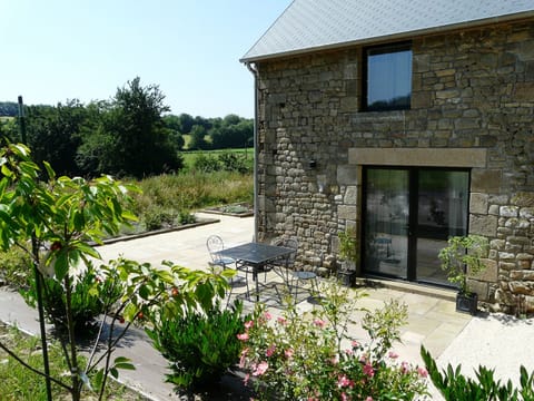 Rear patio , best place for breakfast!