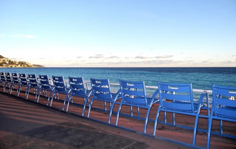 Sun loungers, beach towels