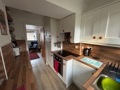 Well-equipped galley kitchen
