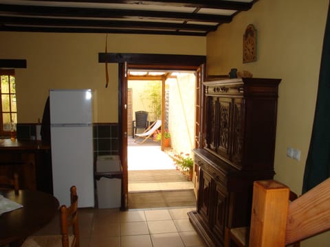 French doors leading onto the sunny terraces.