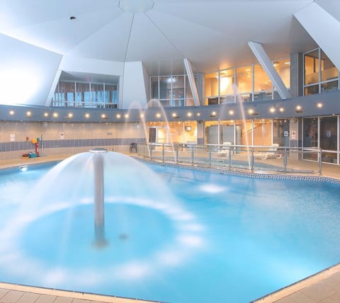 Indoor pool, a heated pool