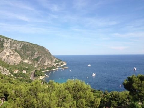 south of france coast by Eze sea side