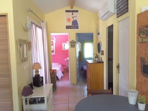 2 bedrooms, iron/ironing board, travel crib, WiFi