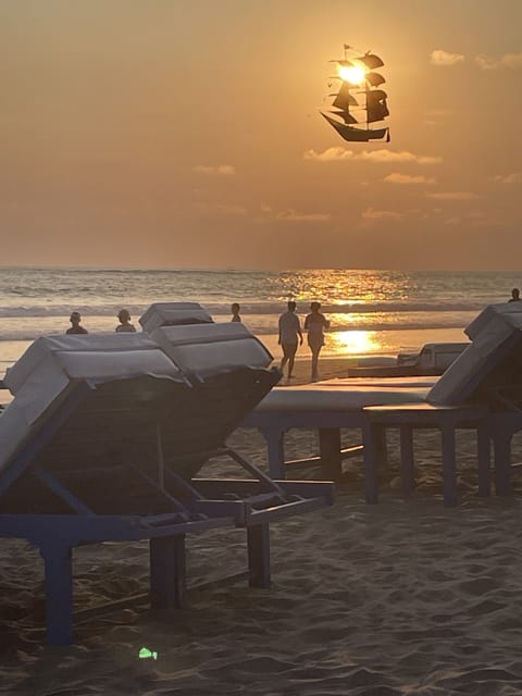 Sun loungers, beach towels