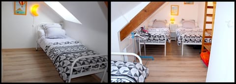 4 bedrooms, iron/ironing board, cribs/infant beds, travel crib