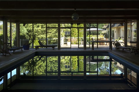 Indoor pool, a heated pool