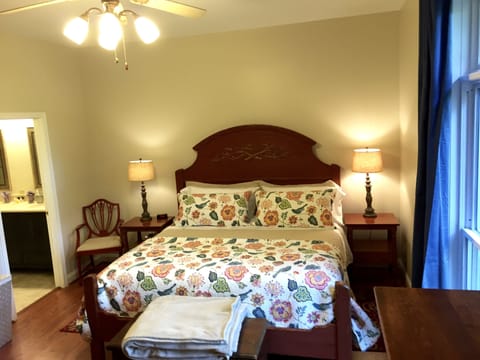 Master Suite has California King, double vanities & standing and bench showers