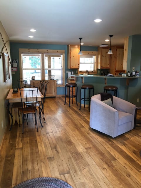 View upon entering cabin