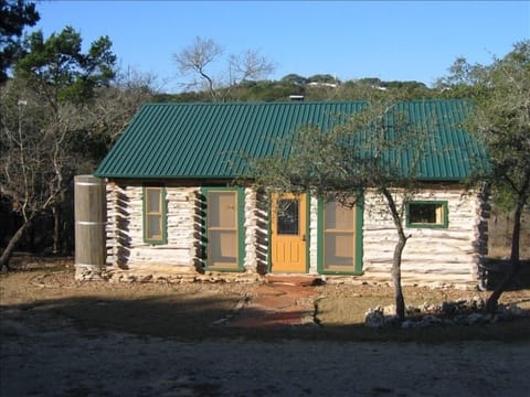 The Cedar Cabin Retreat at The Homestead Cottages at Canyon Lake.