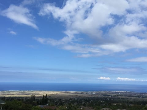 View from the property...perfect for sipping your morning cup of Kona coffee