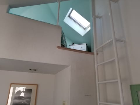 Ladder to Loft Queen Room...White Water Views
