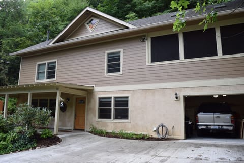 View from top of driveway